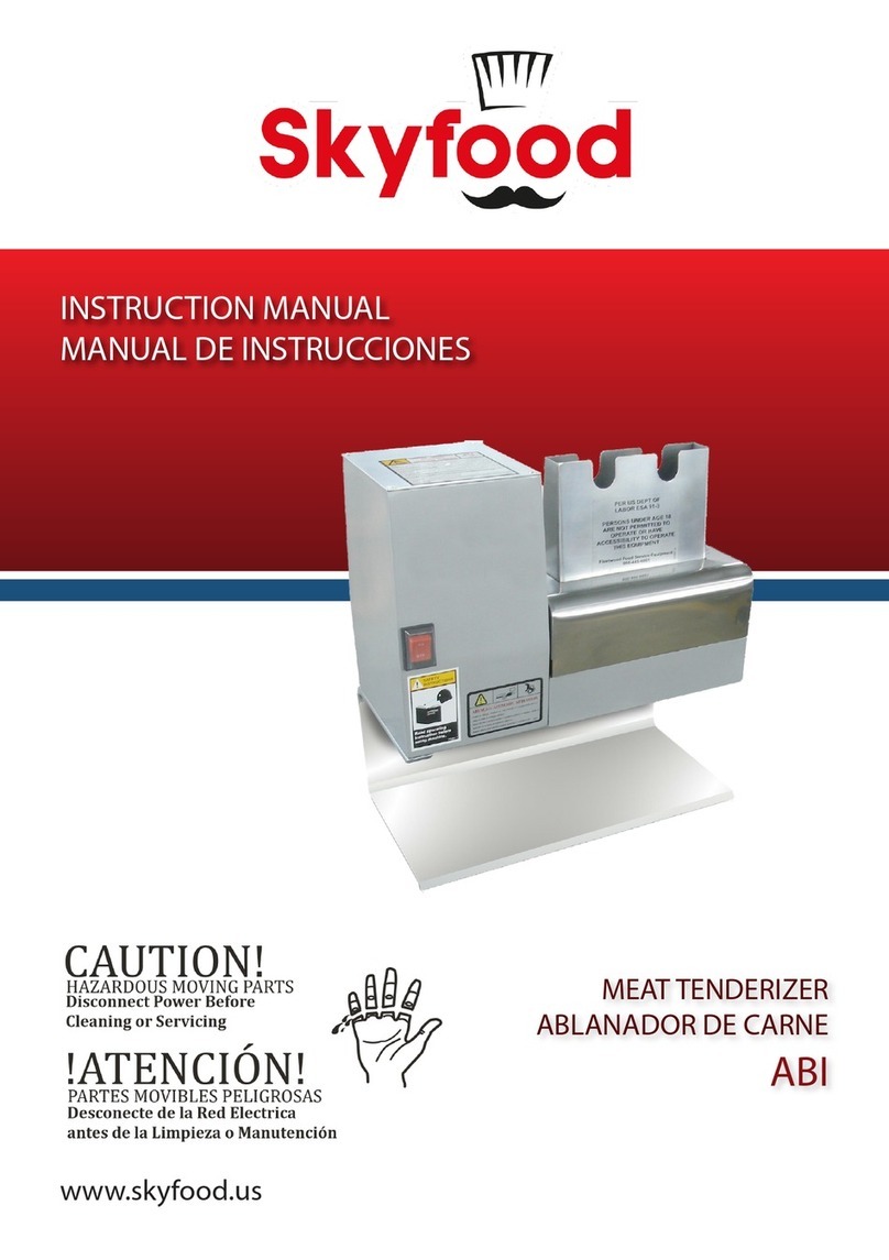 Skyfood ABI instruction manual