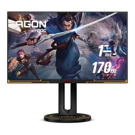 AOC LEAGUE OF LEGENDS AGON PRO user manual