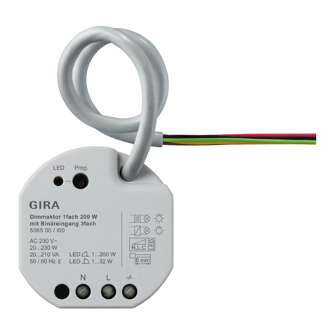 KNX GIRA 5065 00 User manual