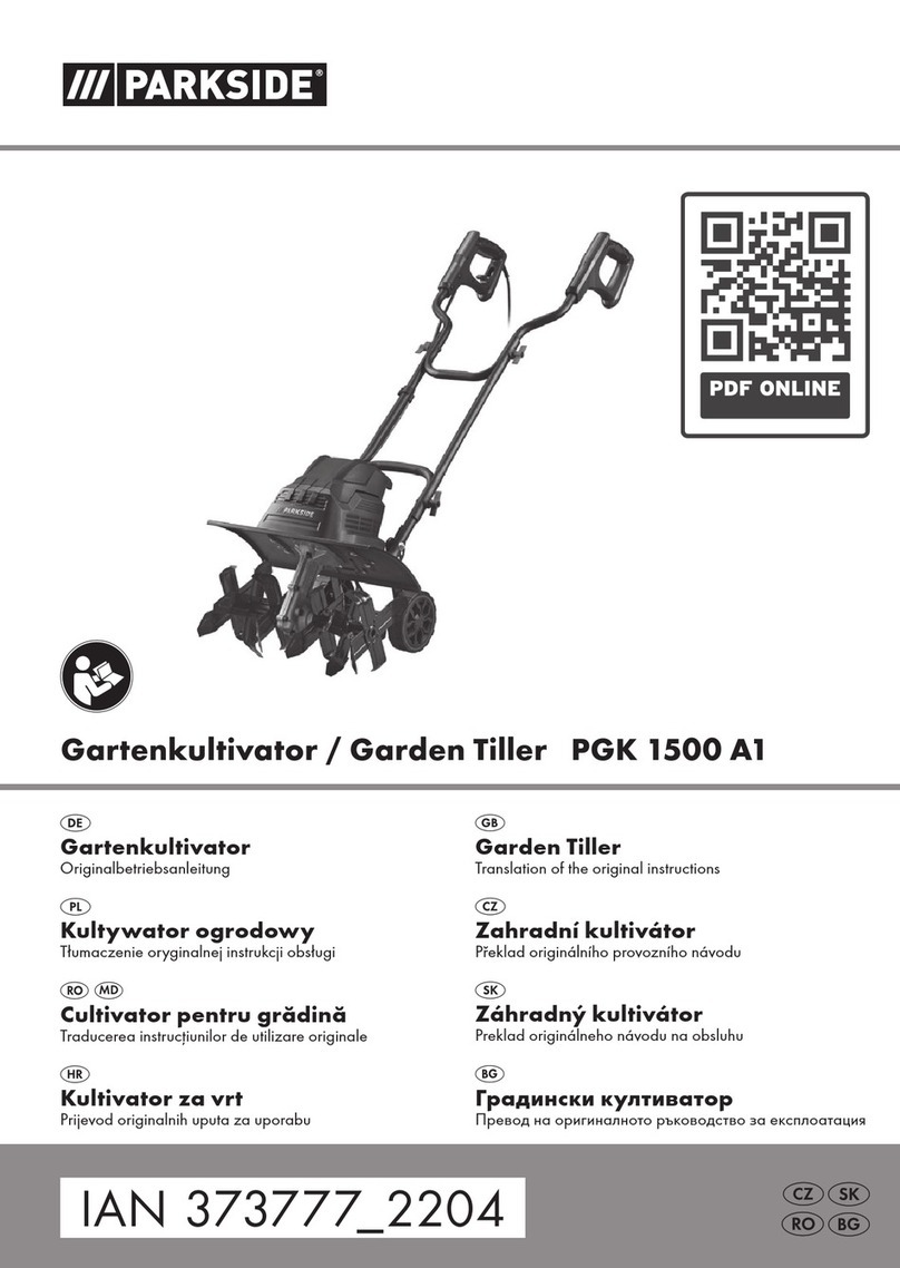 Parkside PGK 1500 A1 Translation of the original instructions