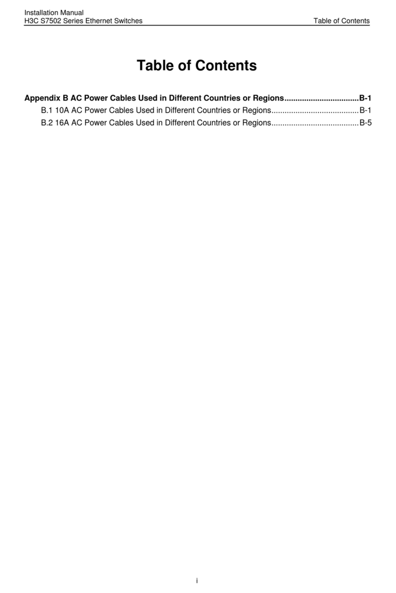 H3C S7502 User manual H3C S7502 User manual