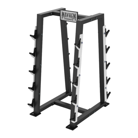 MAYHEM STRENGTH Barbell Rack Assembly instructions