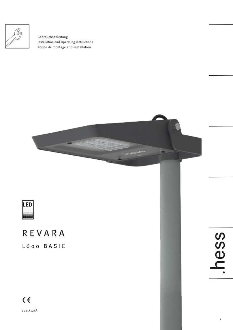 Hess REVARA L600 User manual