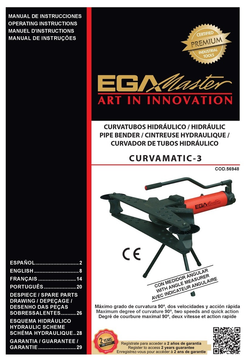 EGAmaster CURVAMATIC-3 operating instructions