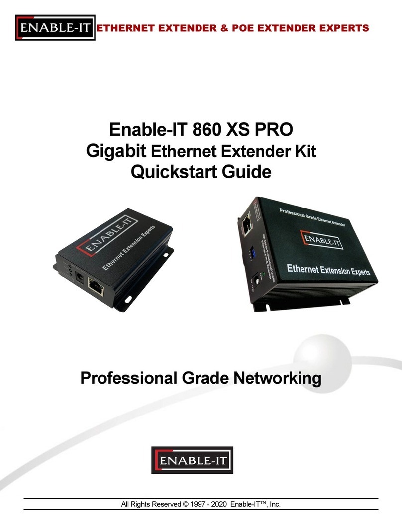 Enable-IT 860 XS PRO User manual