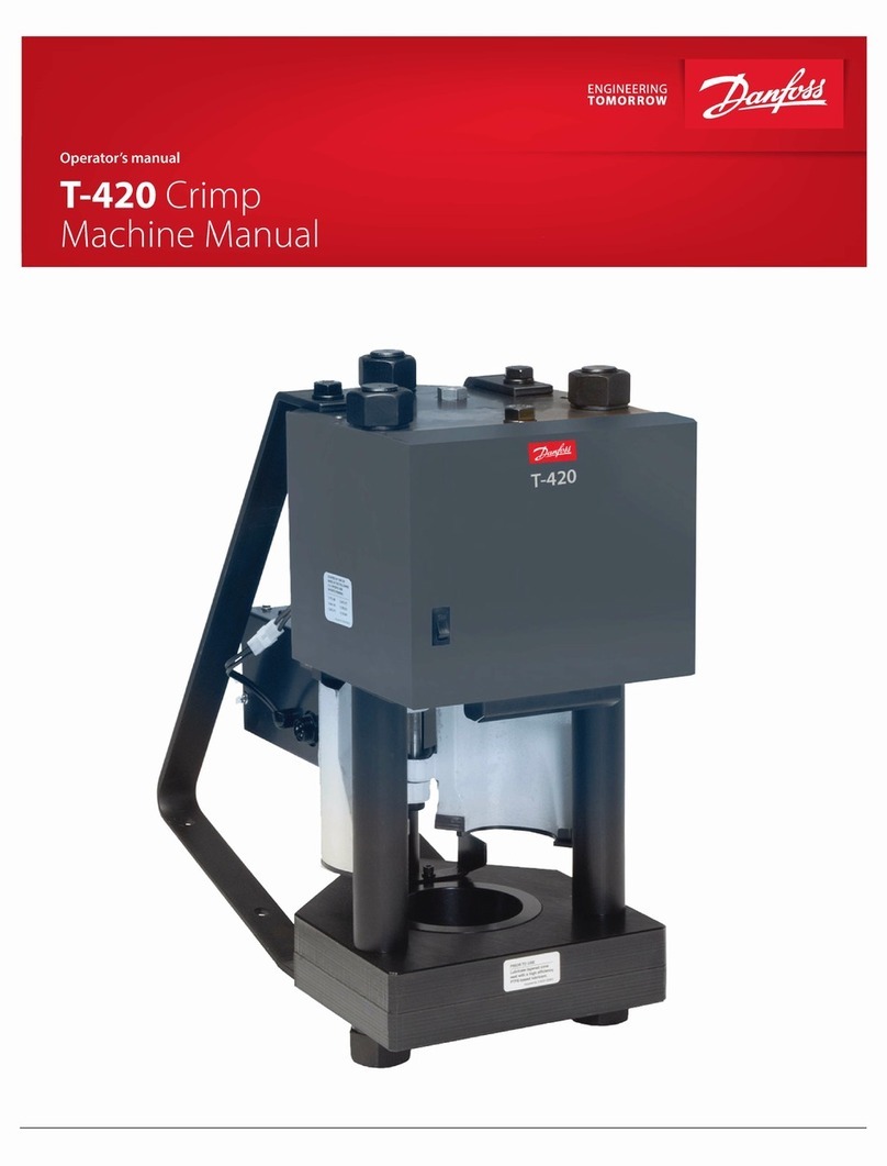 Danfoss T-420 User manual