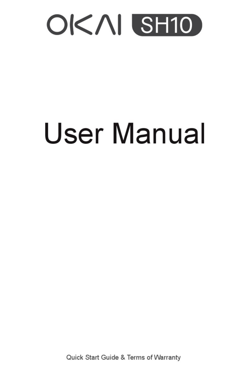 OKAI SH10 User manual