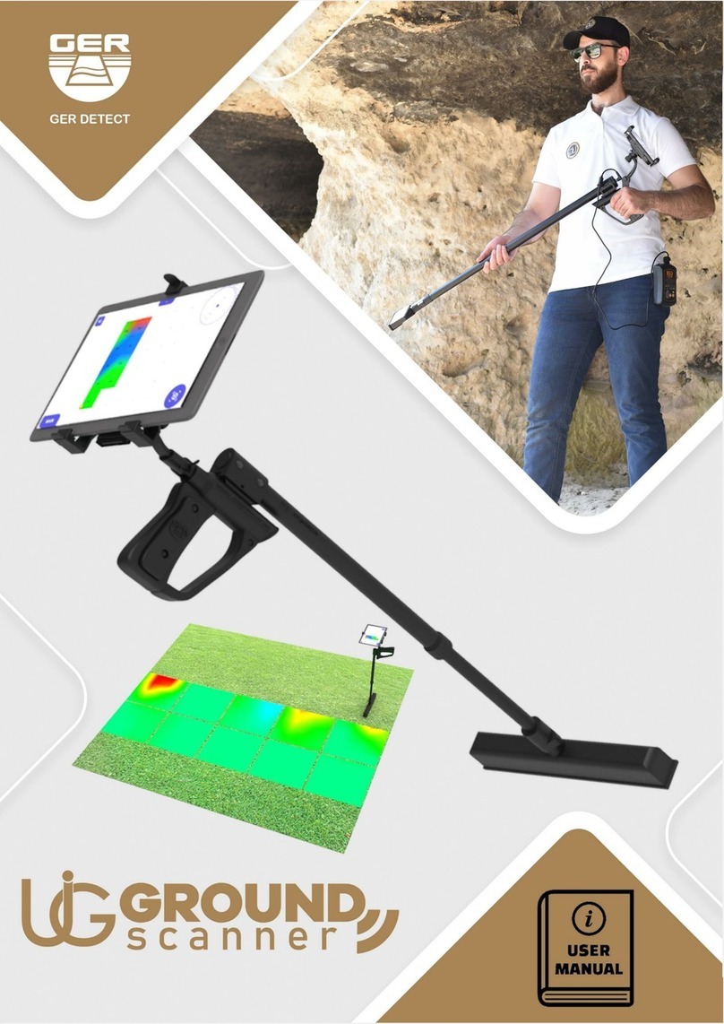 Ger Detect UIG GROUND scanner User manual