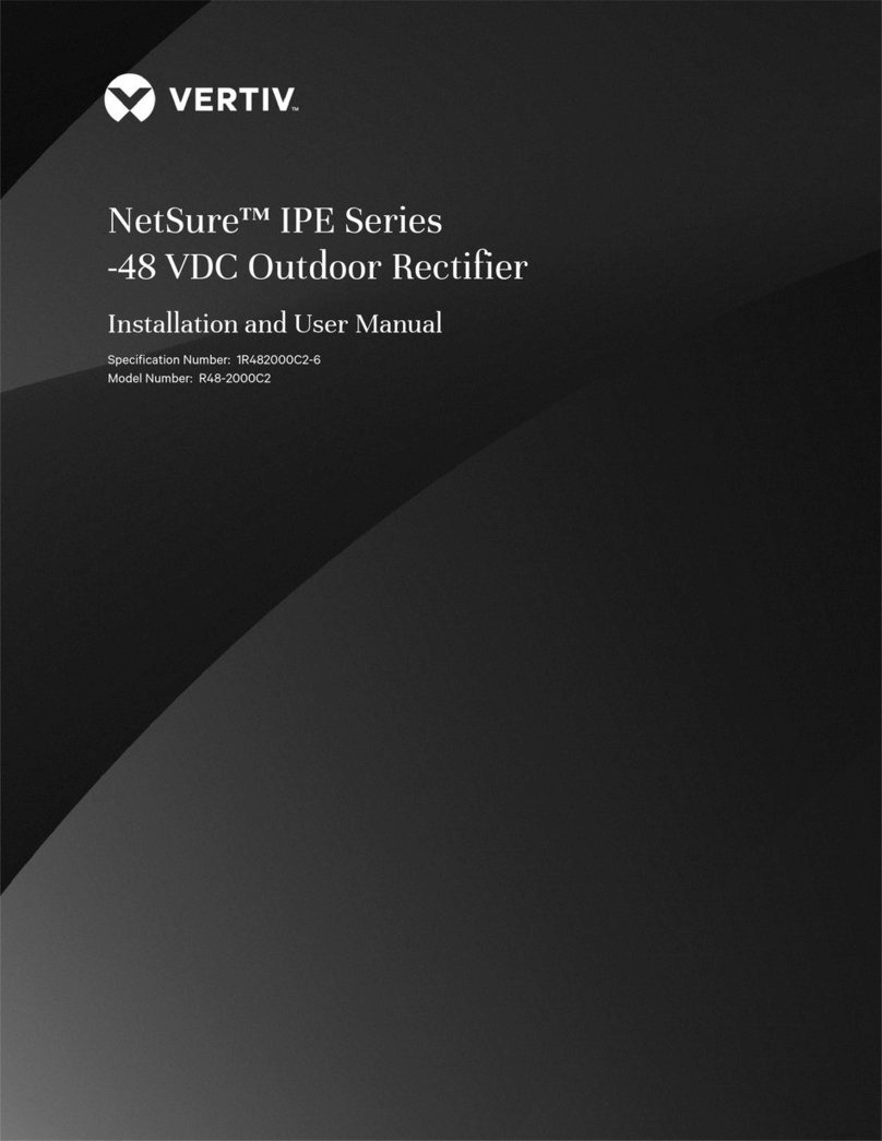 Vertiv NetSure IPE Series User manual