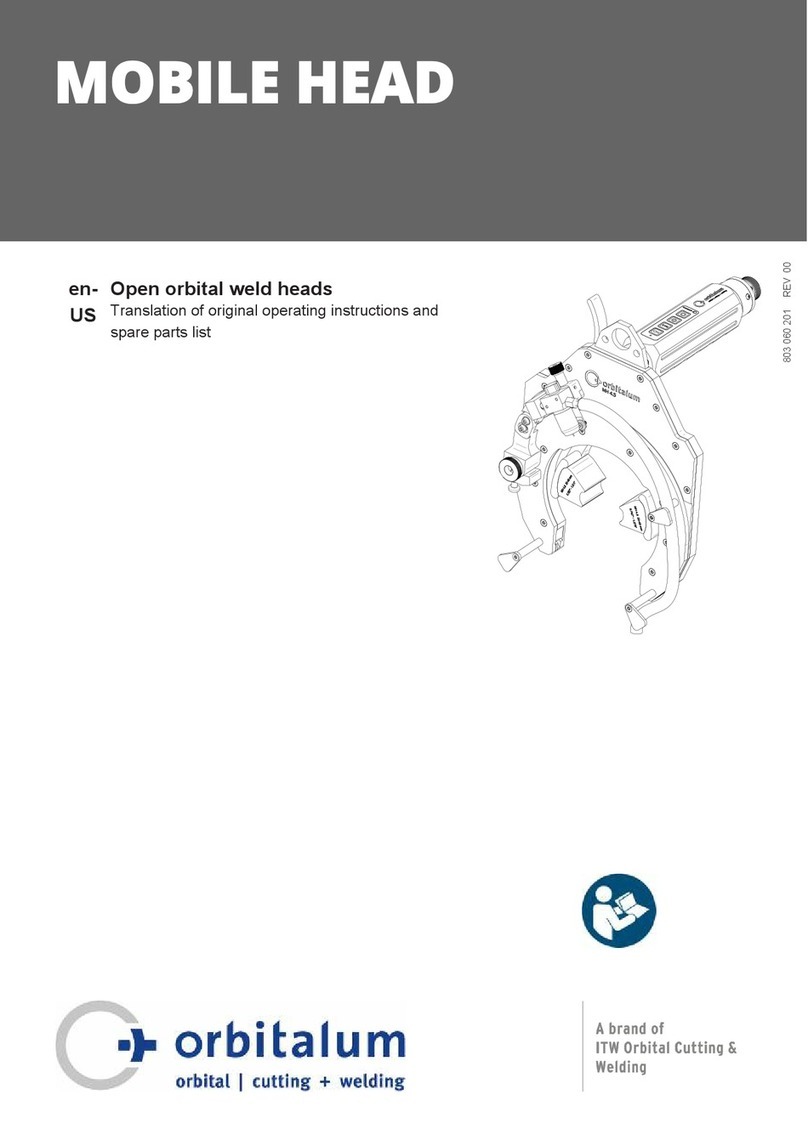Orbitalum MOBILE HEAD manual