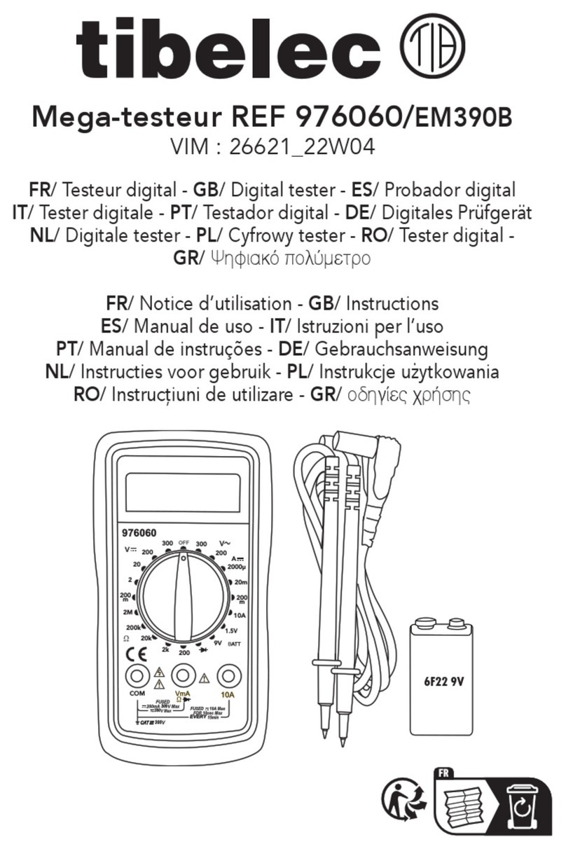 tibelec EM390B User manual