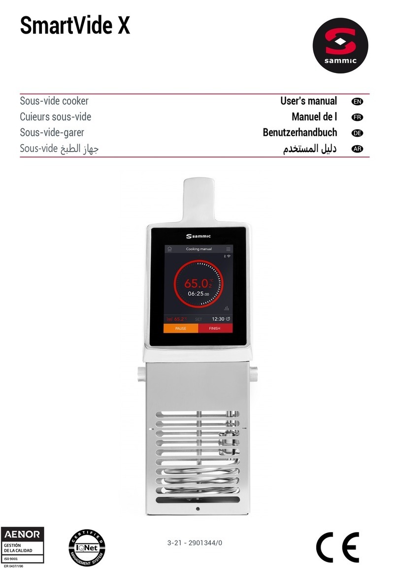 Sammic SmartVide X user manual