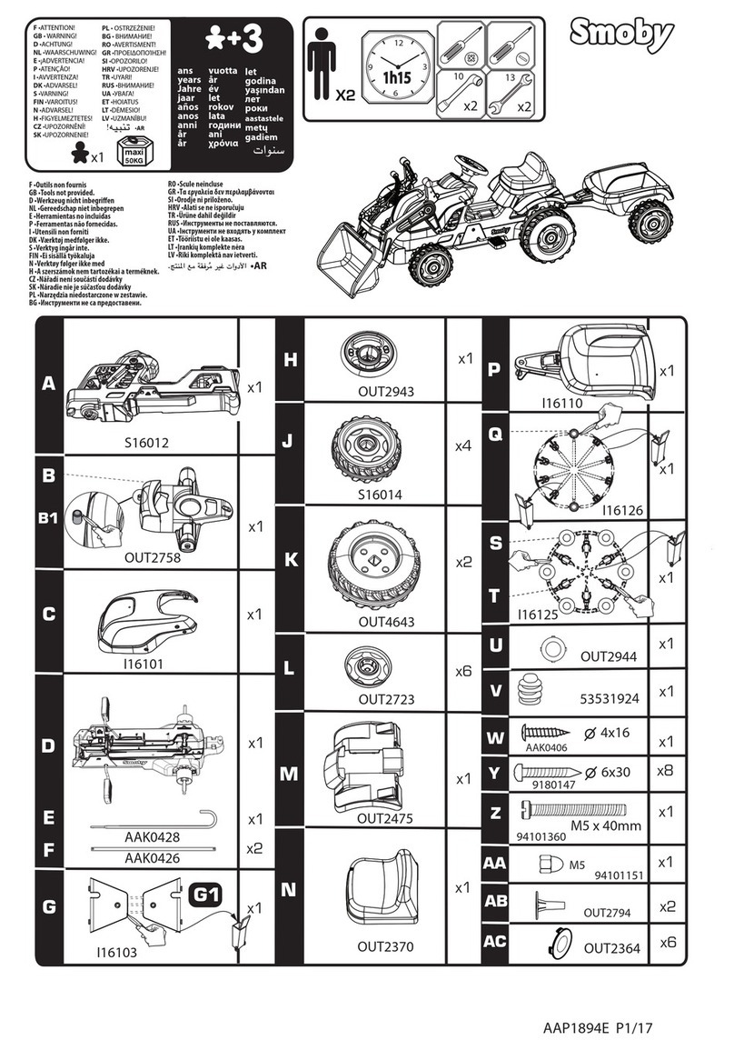 Smoby 7600710132 manual