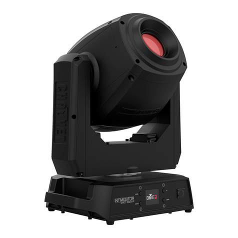 Chauvet DJ INTIMIDATOR SPOT 360X IP user manual