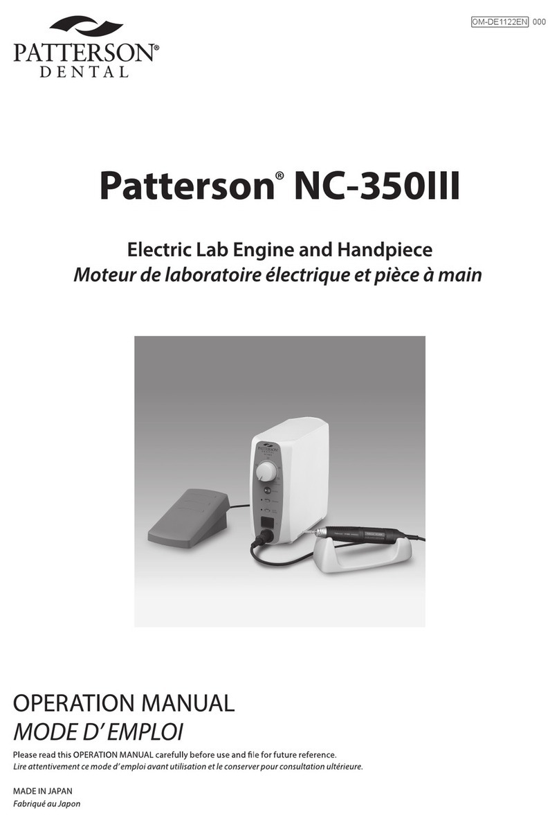 Patterson NC-350III User manual
