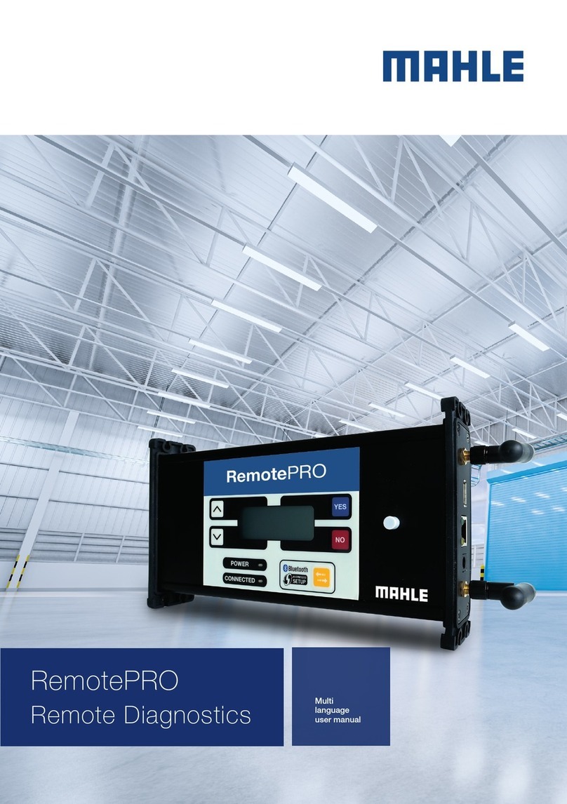 MAHLE RemotePRO user manual