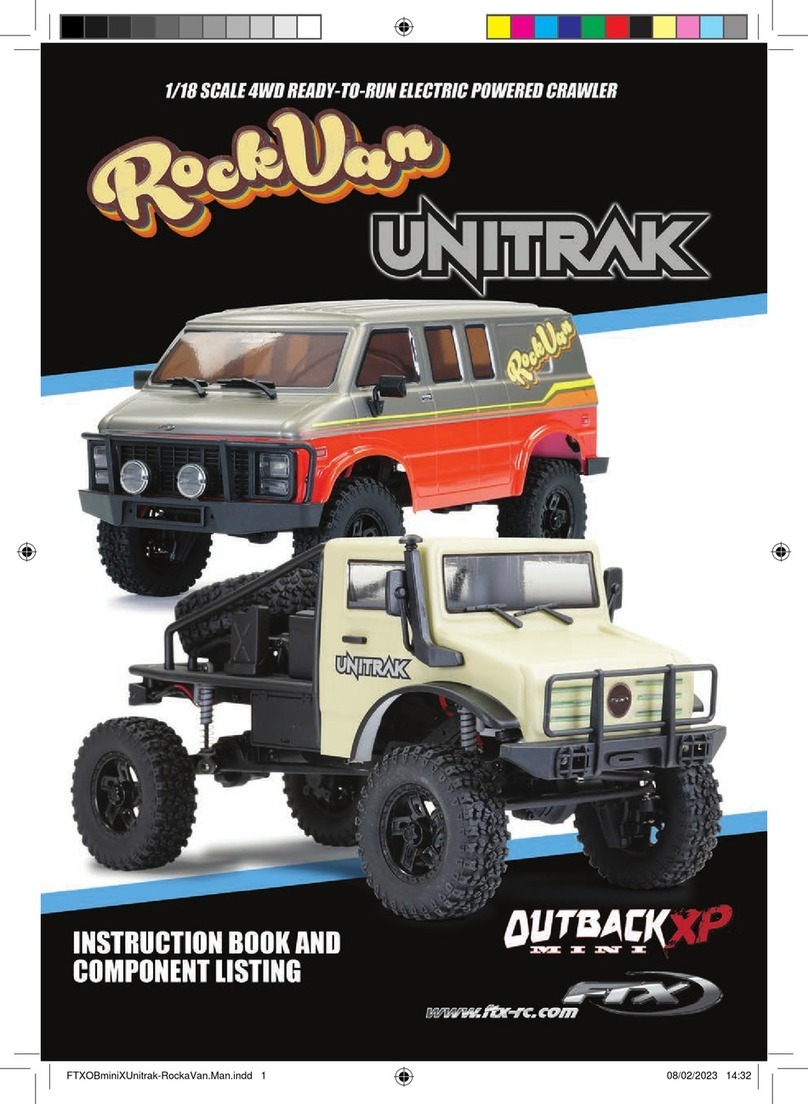 FTX OUTBACK XP MINI ROCKVAN UNITRAK User manual FTX OUTBACK XP MINI ROCKVAN UNITRAK User manual