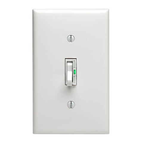 Leviton TOGGLE TOUCH TGI06-10 installation instructions