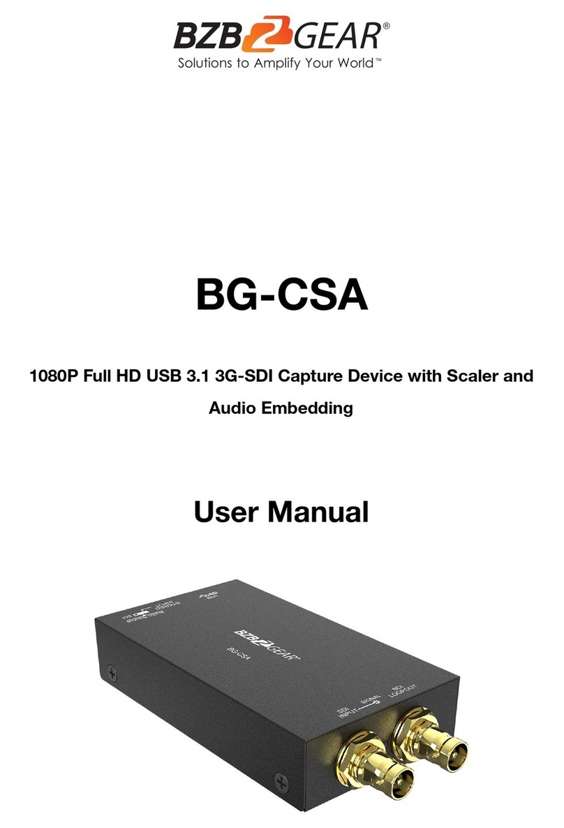 BZB Gear BG-CSA user manual