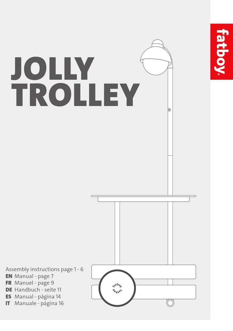 fatboy Jolly Trolley Assembly instructions