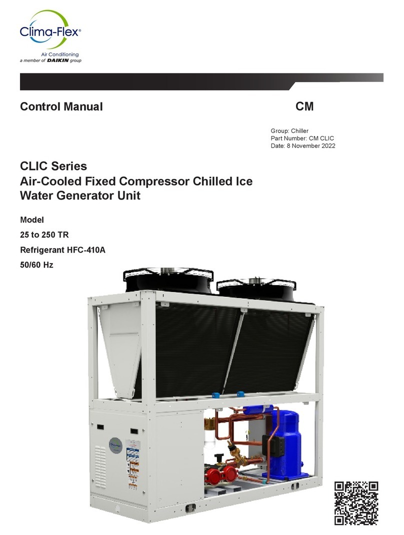 Daikin Clima-Flex CLIC Series Control manual