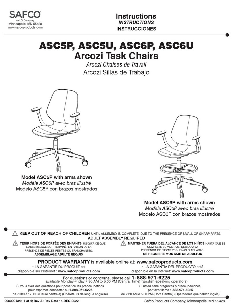 LDI SAFCO Arcozi ASC5P instructions