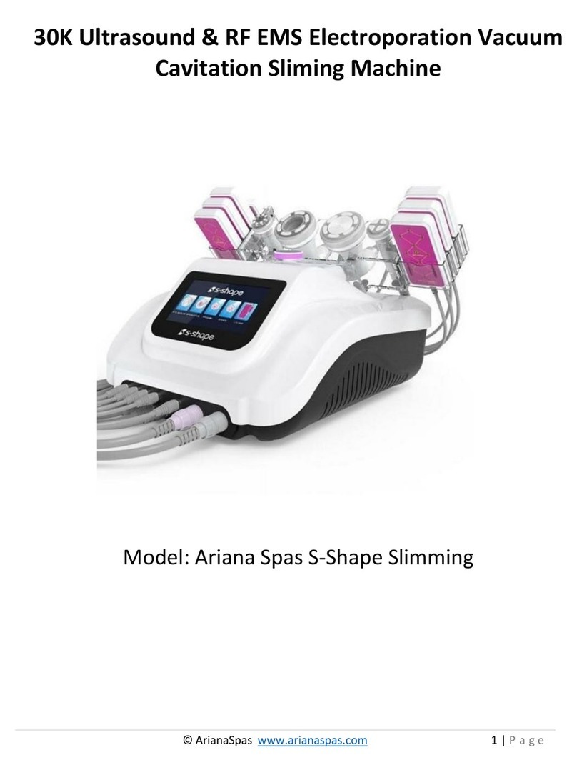 ArianaSpas S-Shape MS-45T6SB-30K manual