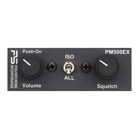 PS Engineering PM500EX Pilot's guide and operation manual