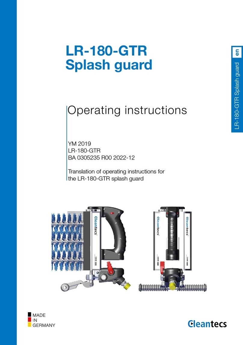 Cleantecs LR-180-GTR User manual