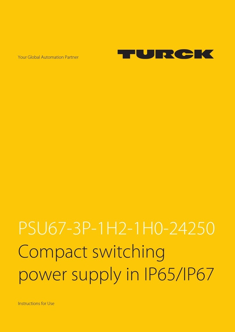 turck PSU67-3P-1H2-1H0-24250 Instructions for use