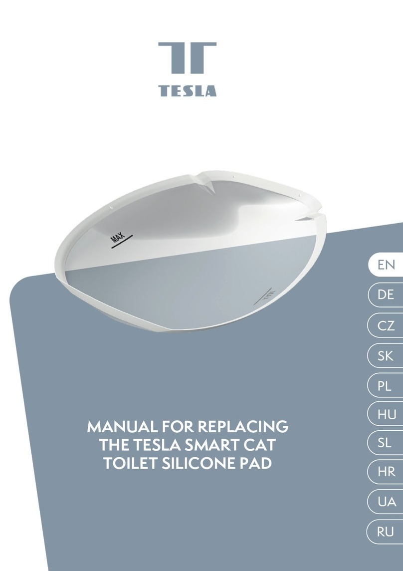 Tesla SMART CAT TOILET manual