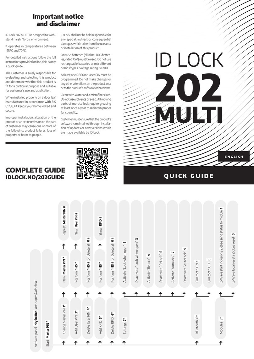 Multitronic 202 MULTI quick guide