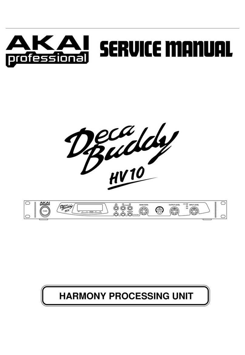 Akai HV 10 User manual