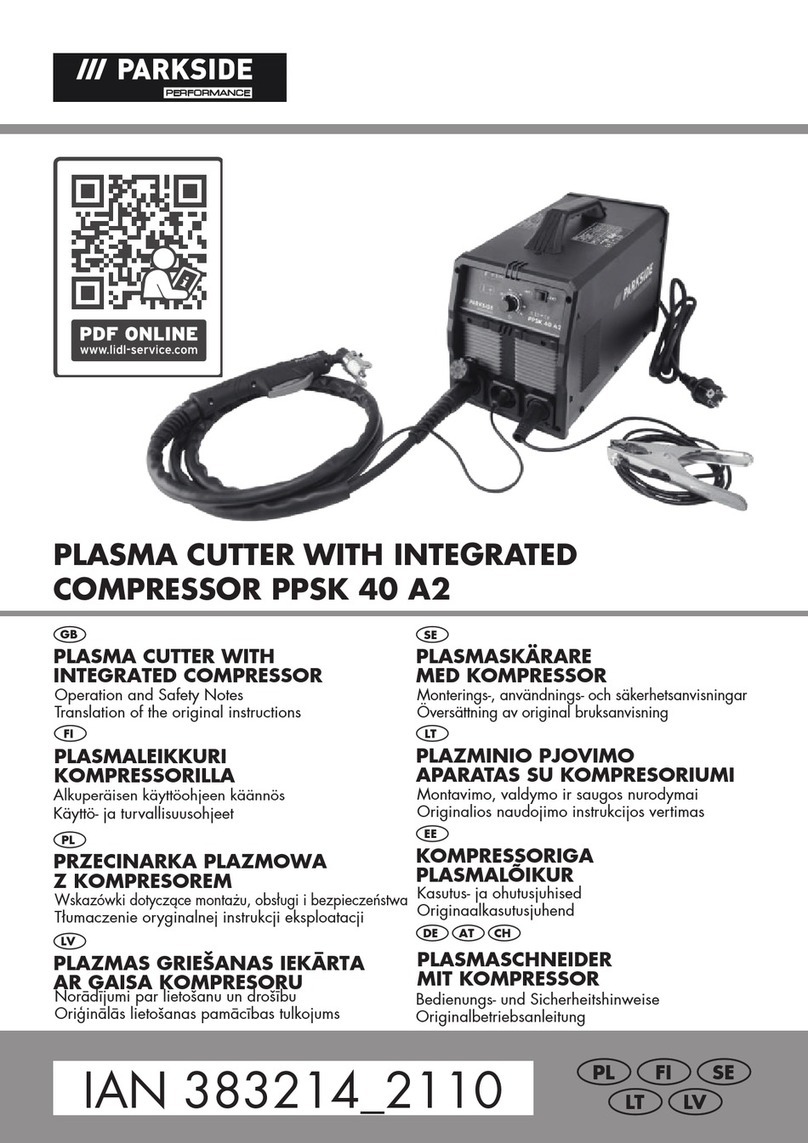 Parkside Performance PPSK 40 A2 instructions
