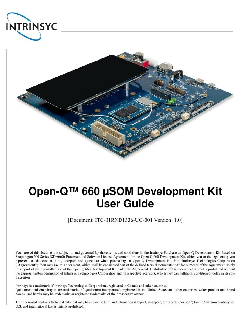 Intrinsyc Open-Q 660 mSOM User manual