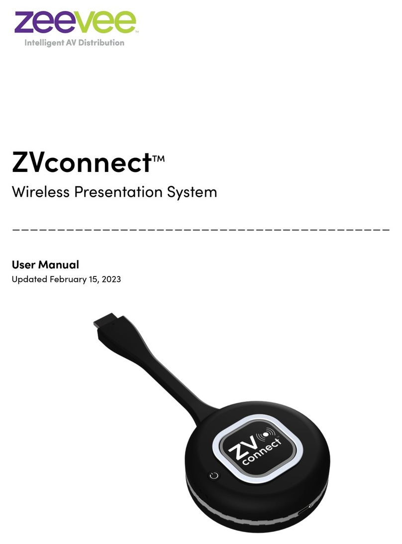 ZeeVee ZVconnect user manual