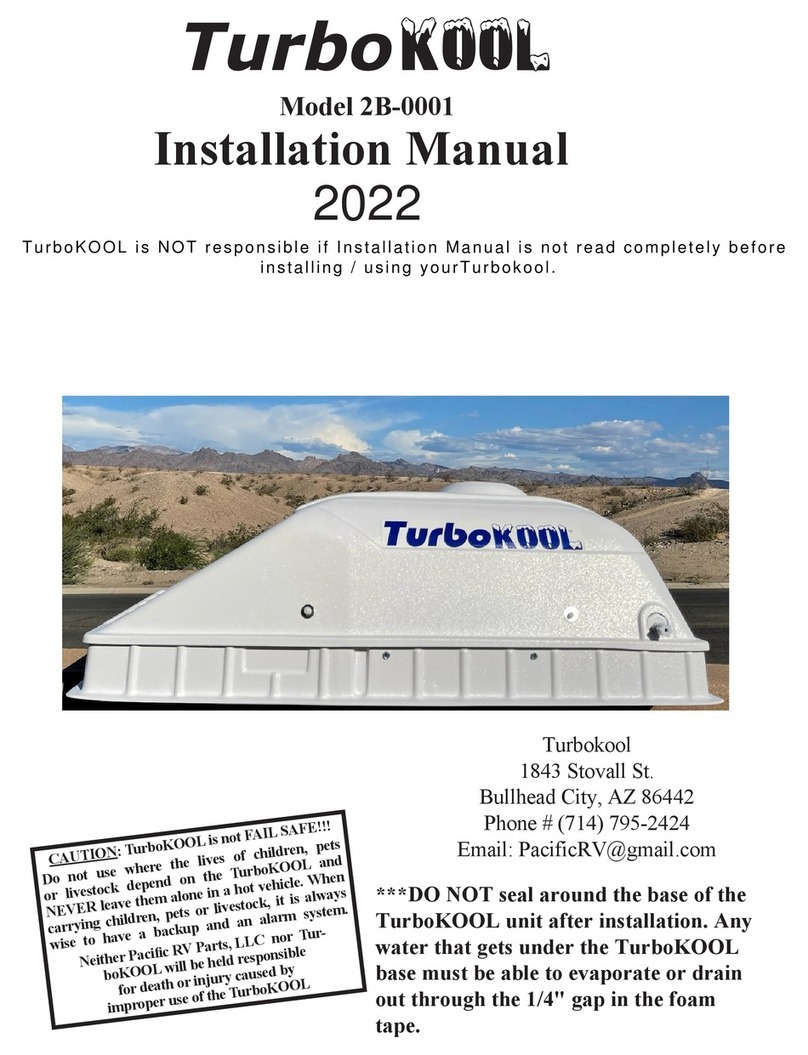 TurboKOOL 2B-0001 installation manual