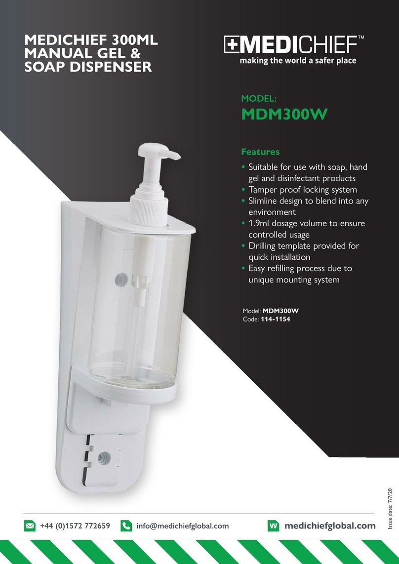 MEDICHIEF MDM300W User manual
