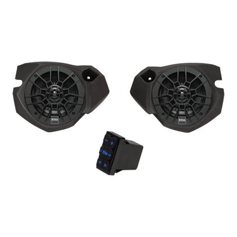 Boss Audio Systems BPRZR2S installation manual