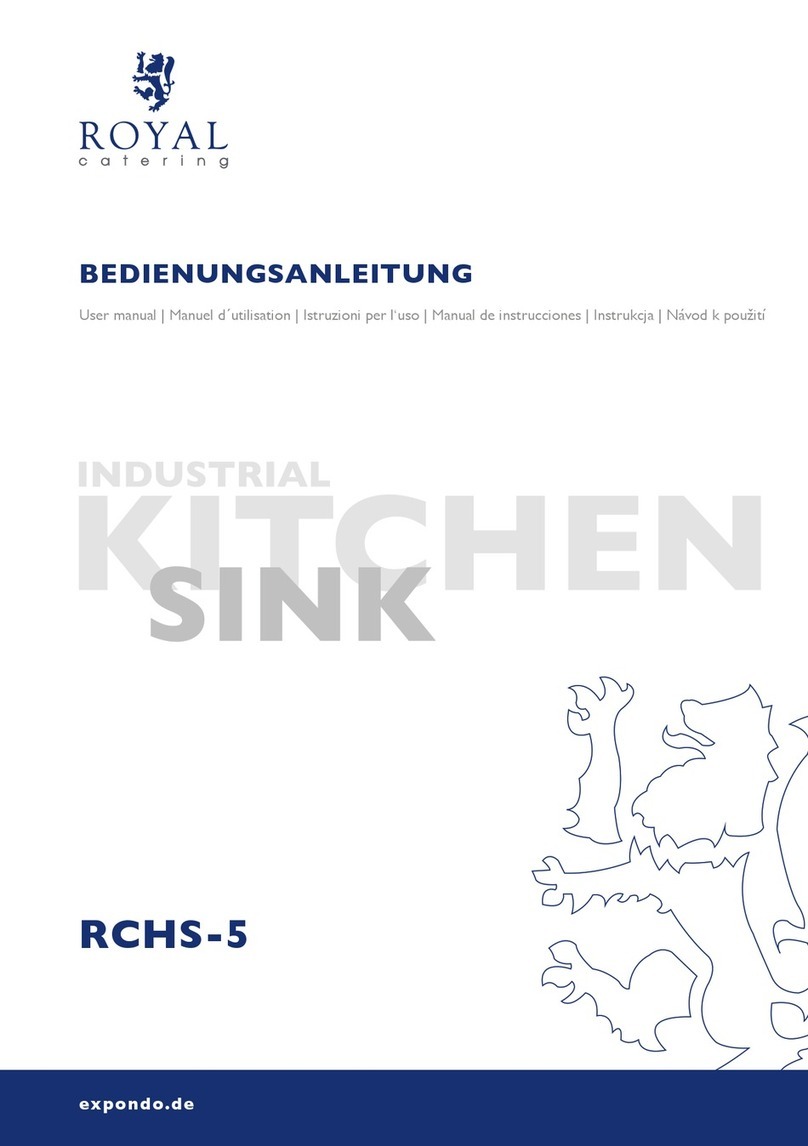 Royal Catering RCHS-5 user manual Royal Catering RCHS-5 user manual