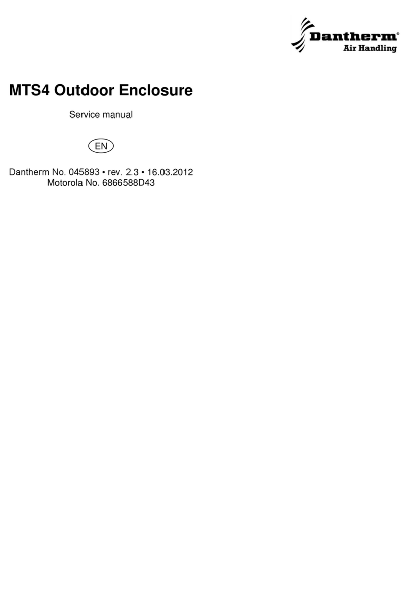 Dantherm MTS4 Service manual