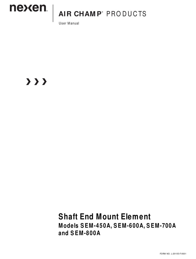 Nexen AIR CHAMP SEM-450A user manual
