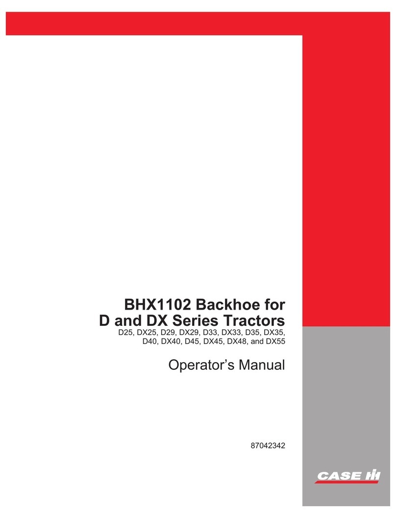 Case IH BHX1102 User manual