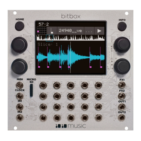 1010music Bitbox mk2 2.1 User manual