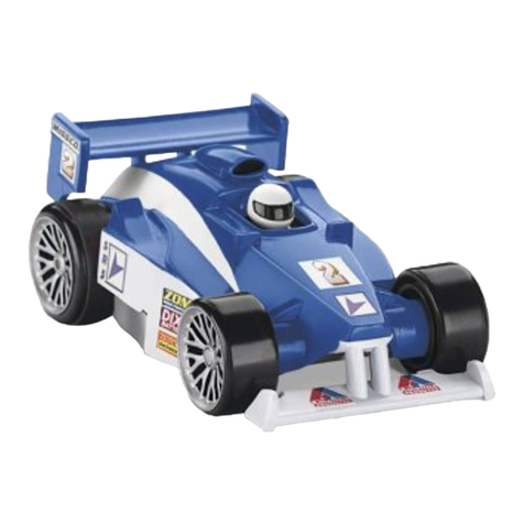 Fisher-Price Shake 'N Go Prototype Racer J3986 instruction sheet