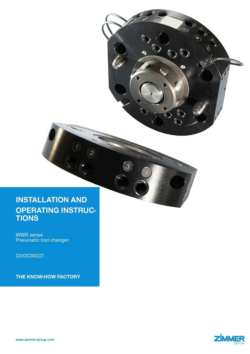 Zimmer WWR Series Installation and operating instructions