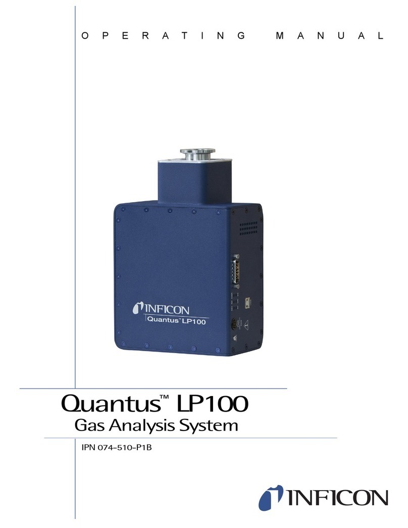 Inficon Quantus LP100 operating manual