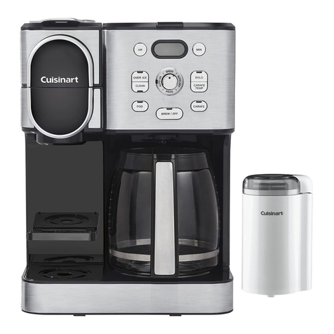 Cuisinart Coffee Center SS-16 Series Instruction booklet
