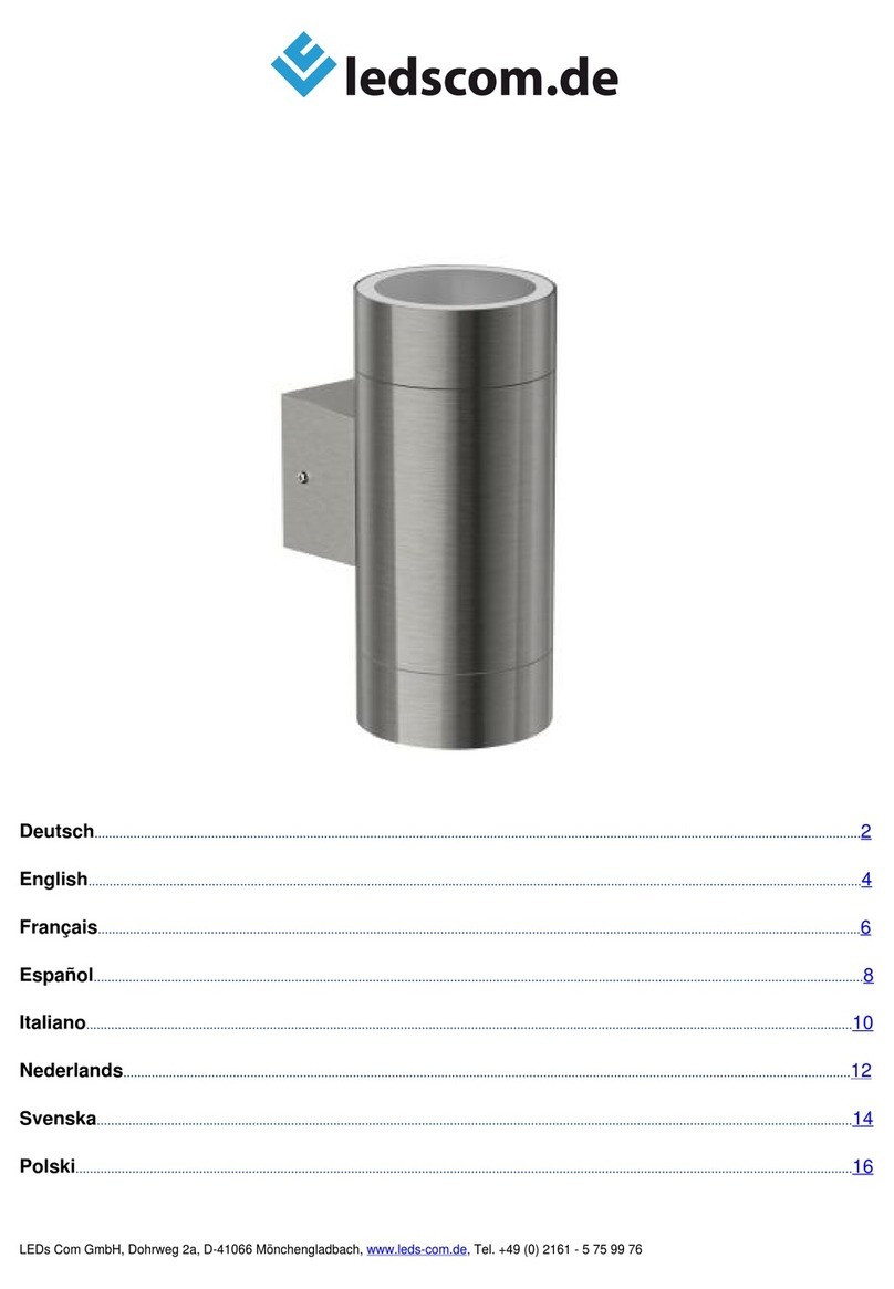 ledscom LC-L-265 Assembly instructions