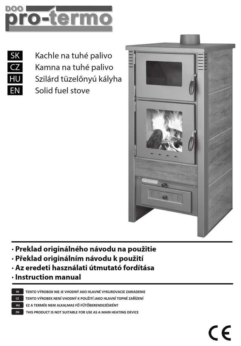 pro-termo DOO Pro TAURUS instruction manual